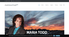 Desktop Screenshot of mariatodd.com