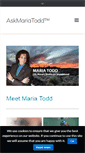 Mobile Screenshot of mariatodd.com